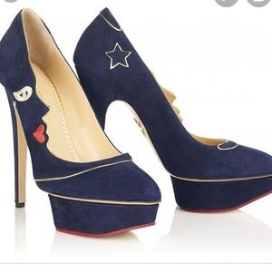 CHARLOTTE OLYMPIA PLATFORM HEELS 6